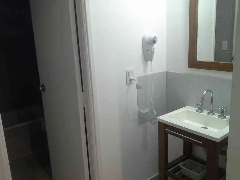 El antebaño con bacha